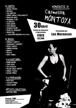Homenaje a Carmelilla Montoya en en Fibes