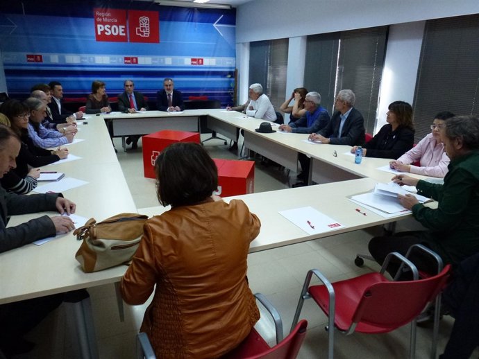 El portavoz de Sanidad del Grupo Parlamentario Socialista en Congreso en Murcia