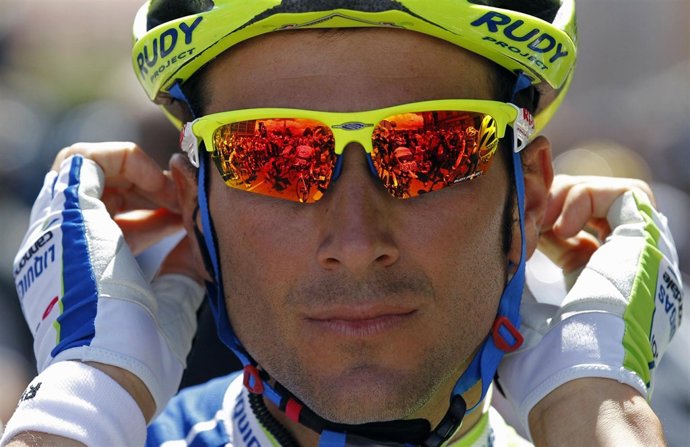 El ciclista italiano del equipo Cannondale