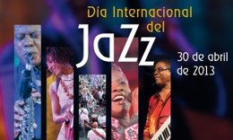 Cartel del Día Internacional del Jazz