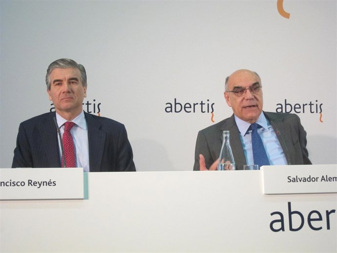 Francisco Reynés y Salvador Alemany (Abertis)