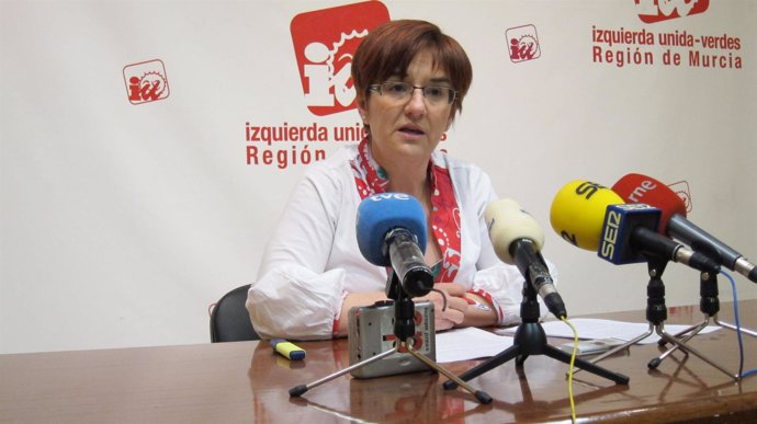 Esther Herguedas, portavoz de IU-Verdes en Ayuntamiento de Murcia