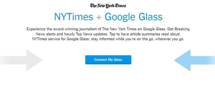 New York Times Google Glass