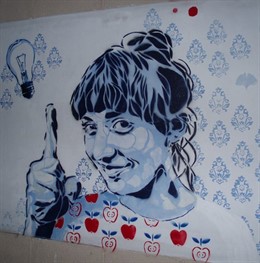 Obra del colectivo Grafitowki