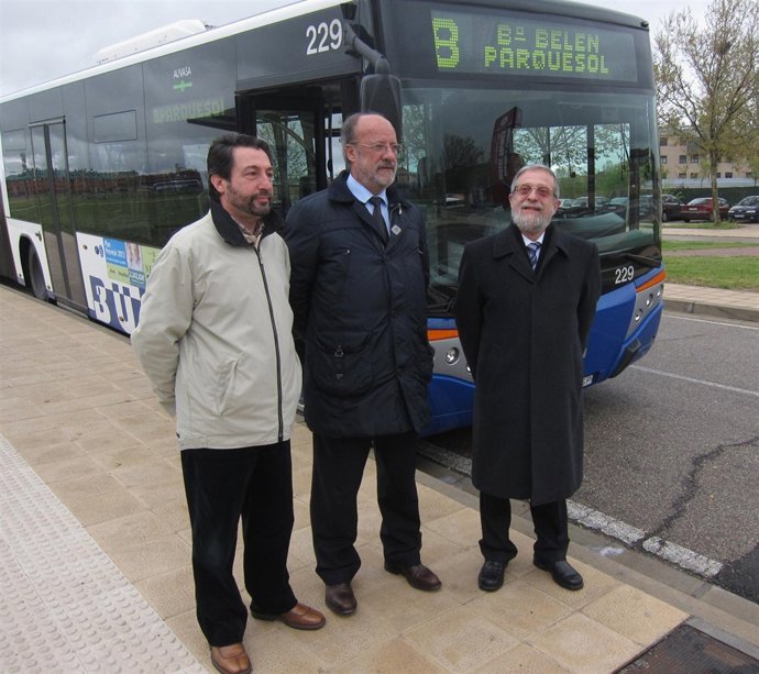 El gerente de Auvasa, el alcalde de Valladolid y el rector de la UVA