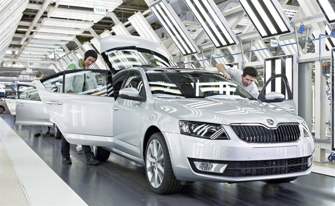 Producción del Skoda Octavia
