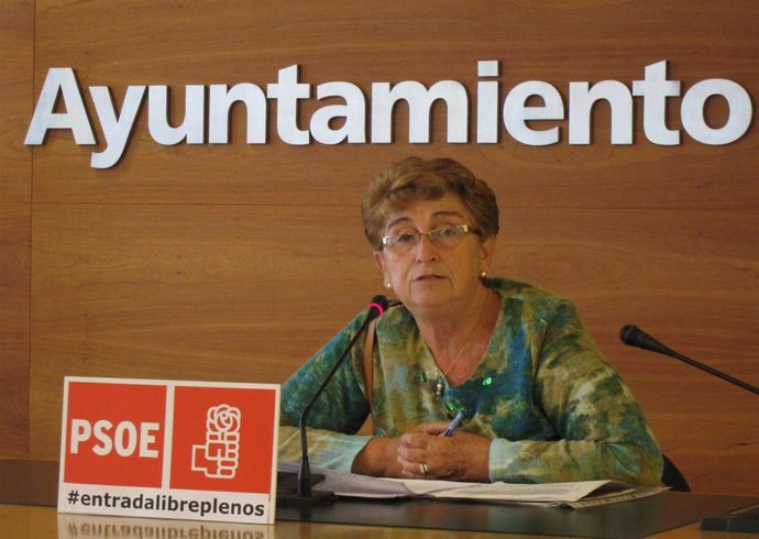 Pilar Criado, en la rueda de prensa