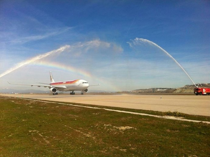El primer A330 de Iberia