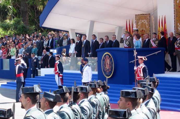 Los Reyes Presiden El Acto Central Del Día De Las Fuerzas Armadas