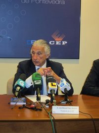 El presidente de los empresarios de Pontevedra "comparte" que Fernández de Sousa continúe con la "gestión" de Pescanova