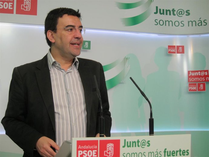 El vicesecretario general del PSOE andaluz, Mario Jiménez