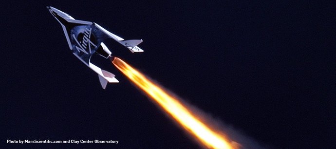 SpaceShipTwo de Virgin Galactic