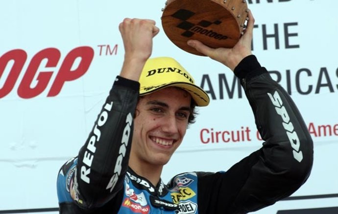 Alex Rins, primero en Austin