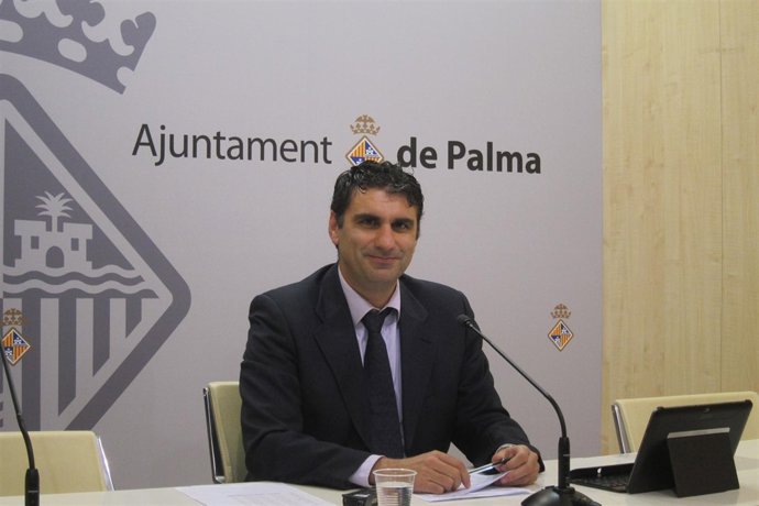 El portavoz del Ayuntamiento de Palma, Julio Martínez