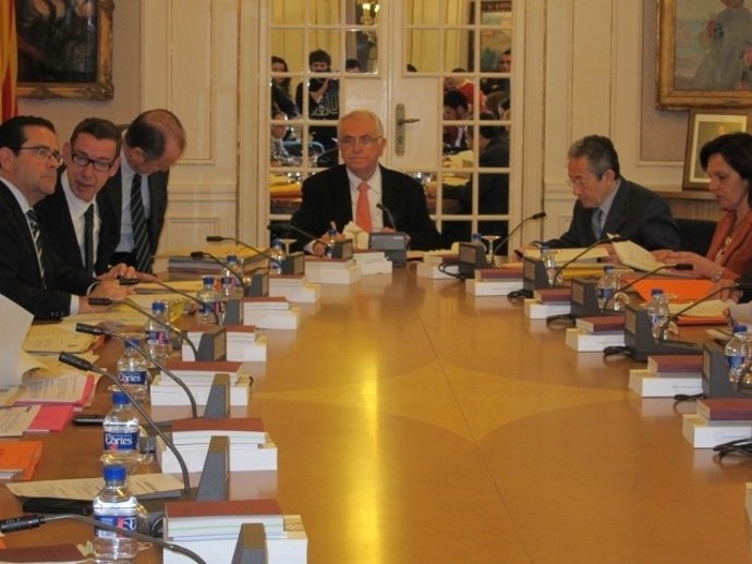 Junta de Portavoces en las Corts