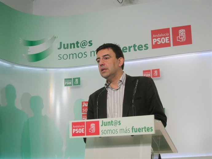 El vicesecretario general del PSOE andaluz, Mario Jiménez