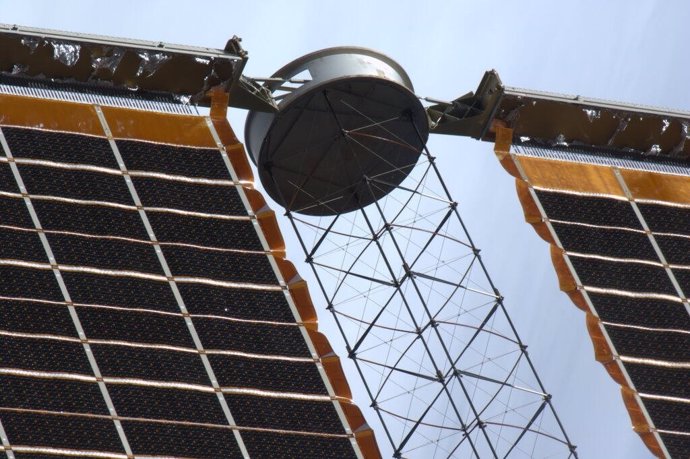 Panel solar de la ISS
