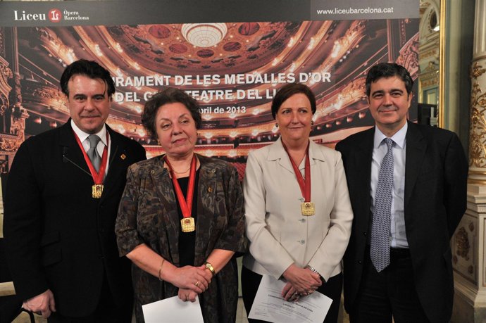 Carlos Álvarez, Ewa Podles, Maria Serrat y JM Coronas