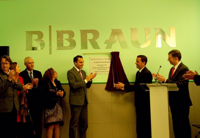 Inauguración centro de diálisis. Daniel Pérez, delegado de Salud