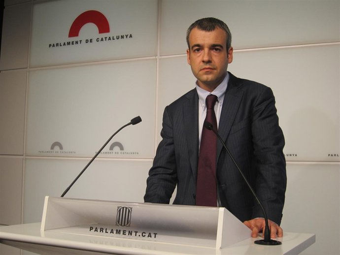 Maurici Lucena (portavoz del PSC en el Parlament)