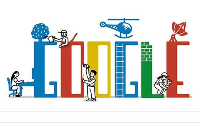 Google celebra el Día del Trabajo con un 'doodle'