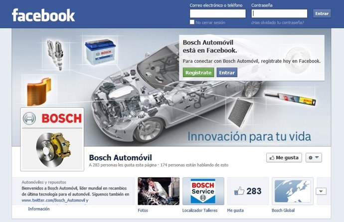 "Bosch Automóvil" Se Lanza A Las Redes Sociales