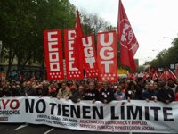 Comienza en Madrid la manifestación de un Día del Trabajo marcado por los 6,2 millones de parados