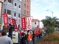 La Delegación del Gobierno cifra en 5.000 los manifestantes en Canarias