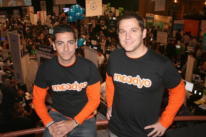 Trabajadores de Moodyo participan en Disrupt Nueva York