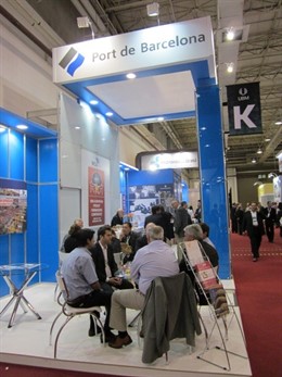 Expositor del Puerto de Barcelona en la Intermodal South America