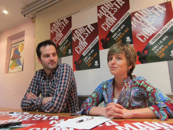 Pulgar y Menéndez, durante la rueda de prensa.
