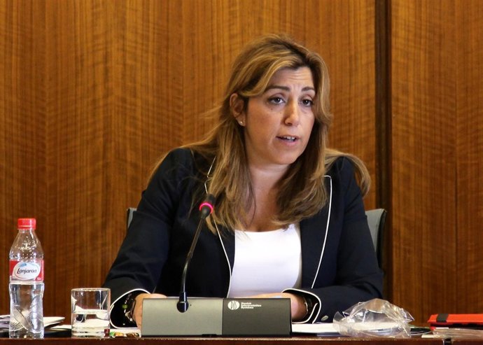 Susana Díaz, hoy en comisión