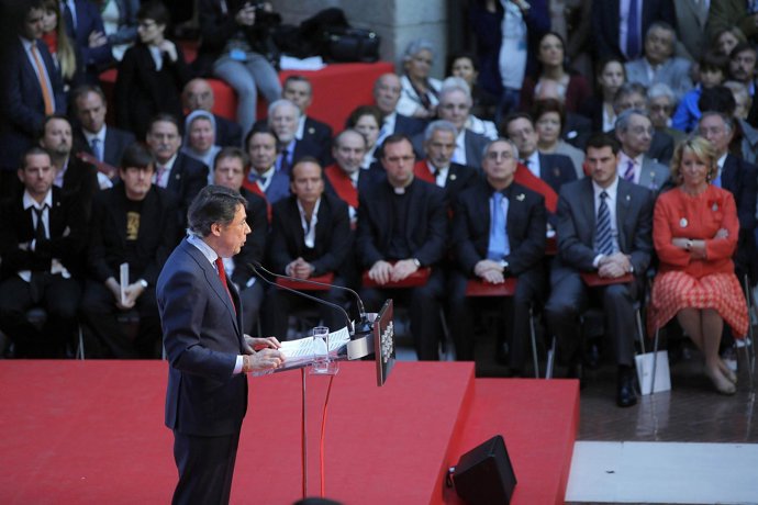 Ignacio González en el acto del Día de la Comunidad