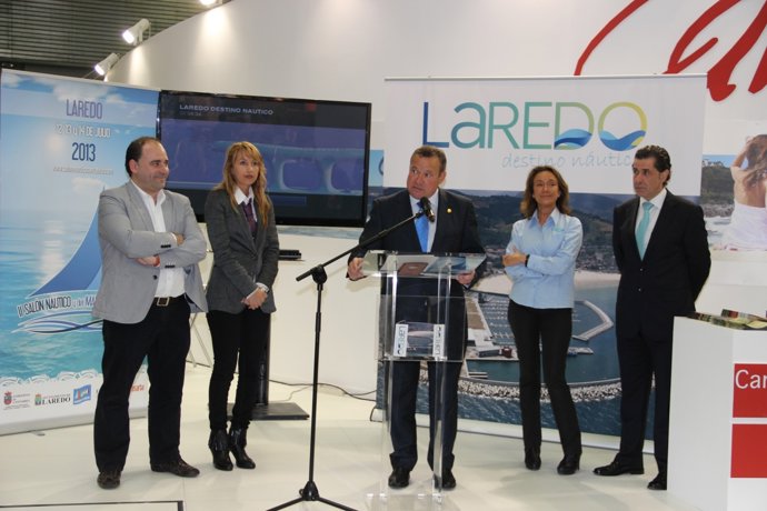 Presentación de Laredo como referente náutico en el BEC
