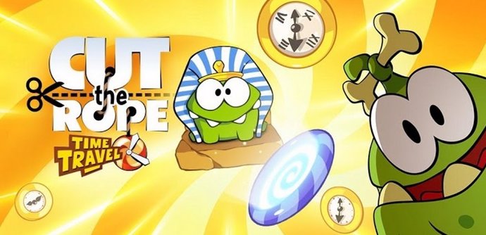 Videojuego para iOS y Android de ZeptoLab Cut the rope: time travel