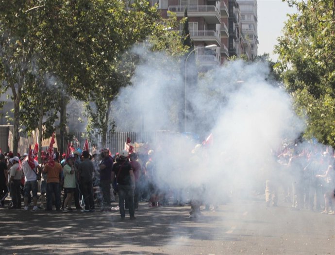 Protestas En Defensa Del Carbón