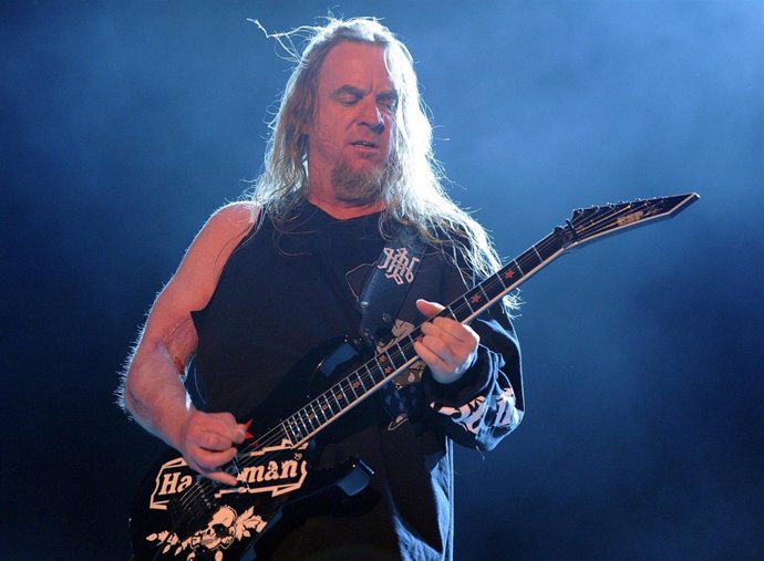 Músico Jeff Hanneman de Slayer