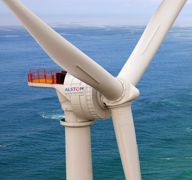 Turbina eólica marina de Alstom