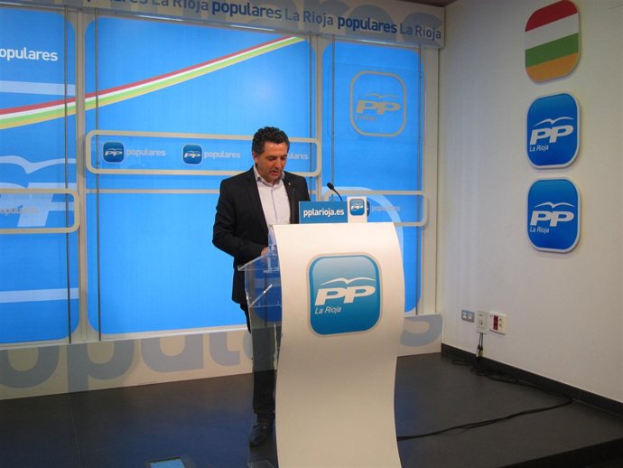  El Secretario General Del Partido Popular De La Rioja, Carlos Cuevas
