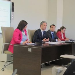 Reunión con comerciantes