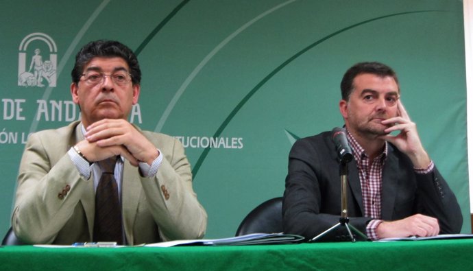 Diego Valderas, hoy junto a Antonio Maíllo