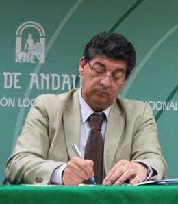 Diego Valderas, hoy en rueda de prensa