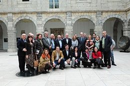 Periodistas y diputados cántabros en el Día de la Libertad de Prensa 