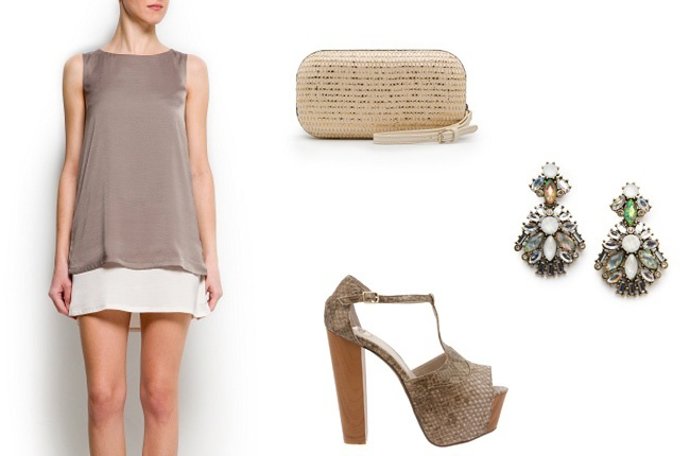 Conjunto de Mango y El armario de la tele