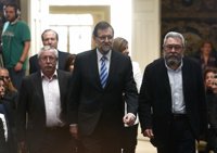 UGT y CC.OO. esperan un Rajoy con buenas intenciones y "abierto" a nuevas alternativas 
