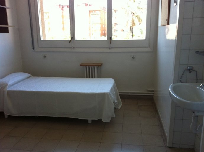 Habitación del centro de alojamiento temporal Hort de la Vila