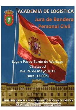 Cartel de la Jura de Bandera