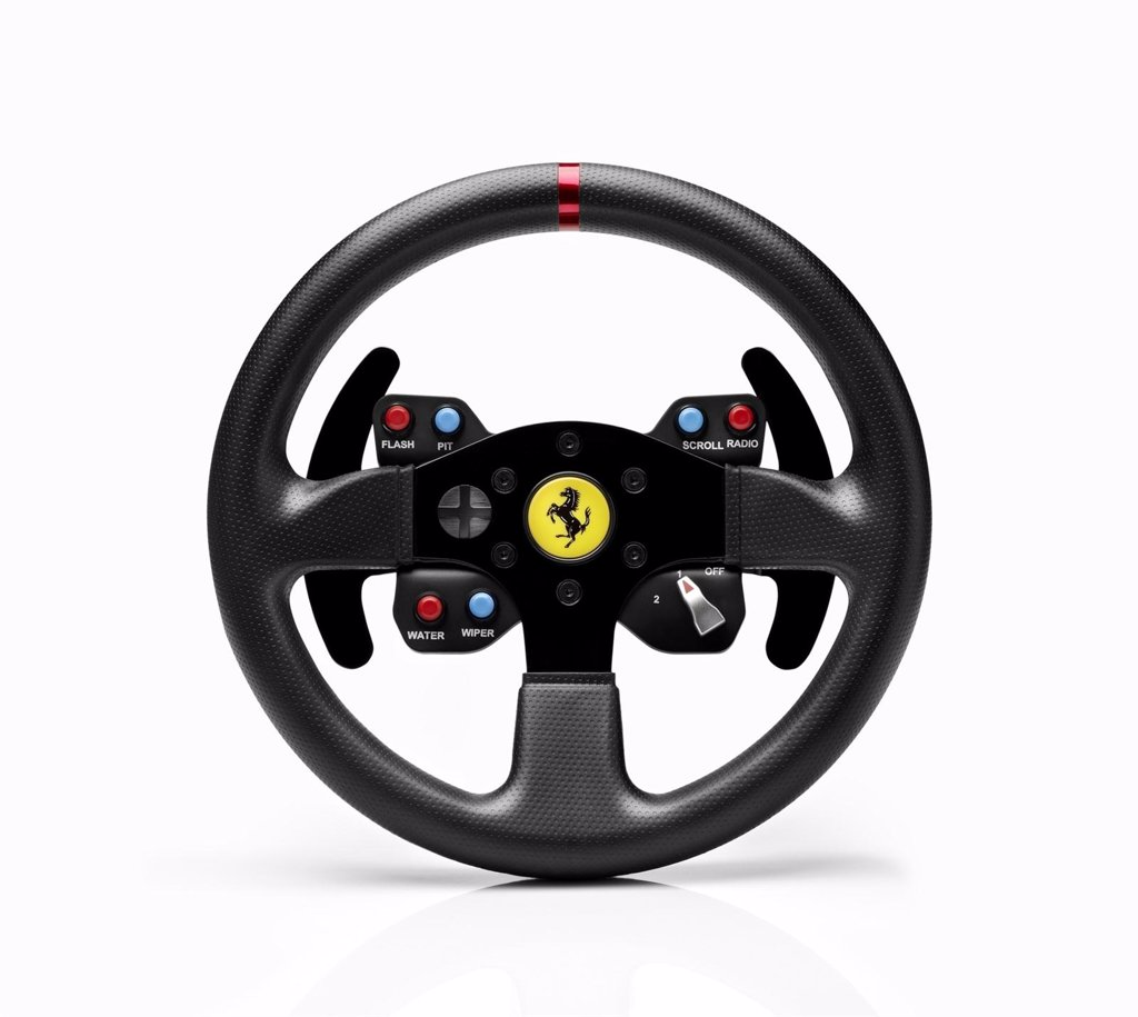 Thrustmaster Lanza El Primer Volante R Plica Del Ferrari Challenge Edition