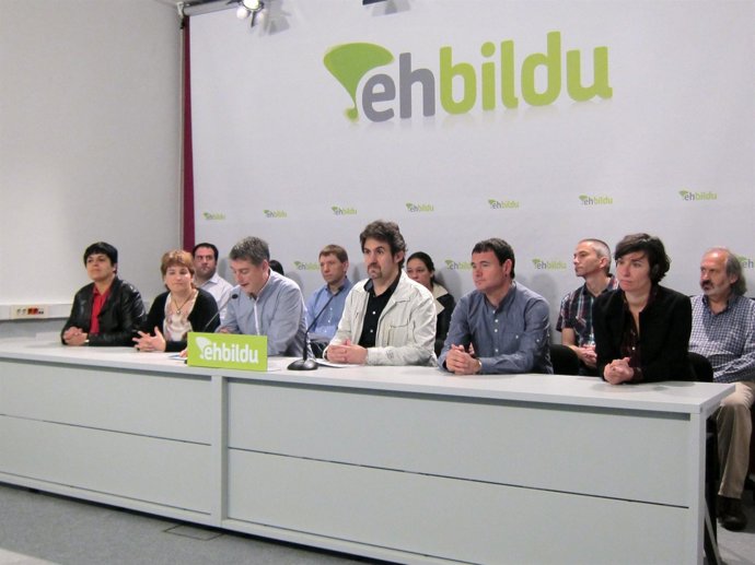 Rueda de prensa de EH Bildu.