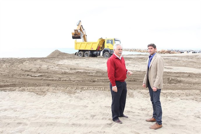 Regeneración arena. Marbella